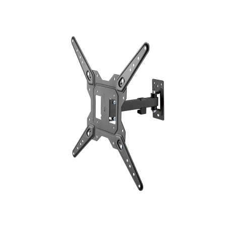 Equip 650412 Soporte de pared para TV de movimiento completo de 23"-55, 100 x 100 mm, 400 x 400 mm, -8 - 5°, -90 - 90°, Acero