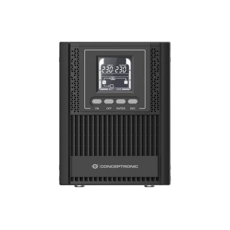 Conceptronic ZEUS52ES1K ZEUS52ES1K, Doble conversión (en línea), 1 kVA, 900 W, Seno, 220 V, 240 V