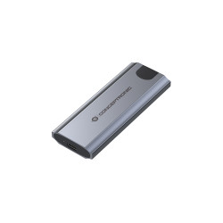 Conceptronic DANTE05G DANTE05G, Caja externa para unidad de estado sólido (SSD), M.2, M.2, 10 Gbit/s, Conexión USB, Gris