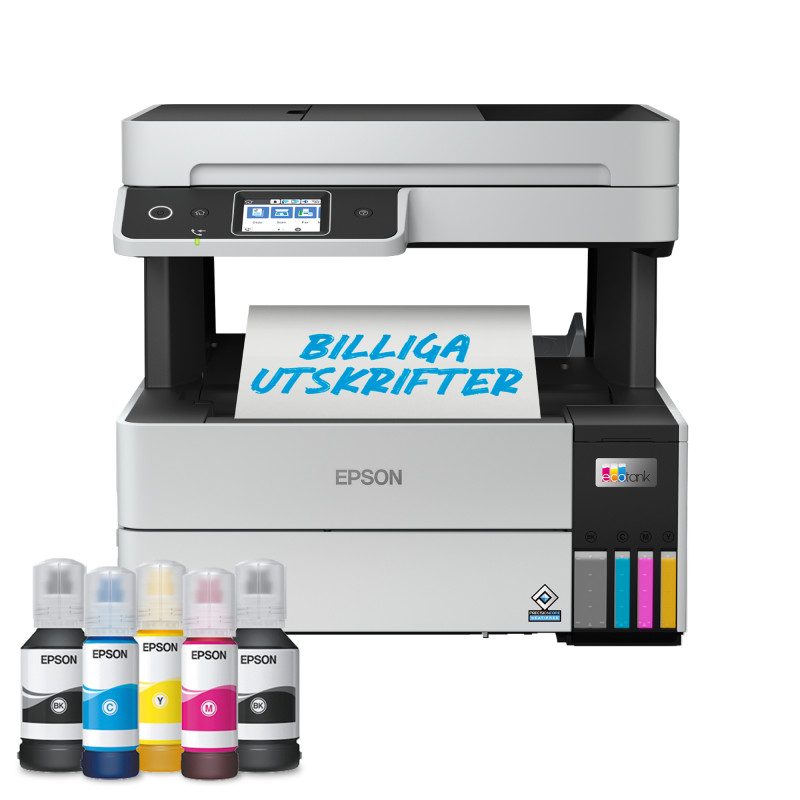Epson C11CJ88407 EcoTank ET-5185, Inyección de tinta, Impresión a color, 4800 x 1200 DPI, A4, Impresión directa, Negro,