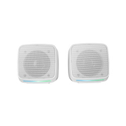 Mars Gaming MSPROW MS-PRO, Altavoces Compactos 10W, Iluminación RGB Flow Dinámica, Altavoz PC con Caja de Control y Entrada