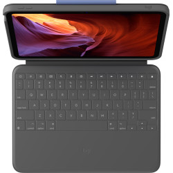 Logitech 920-011200 Rugged Folio, QWERTZ, Alemán, 1,8 cm, 1,2 mm, Apple, iPad (7.ª generación) iPad (8.ª generación) iPad 2