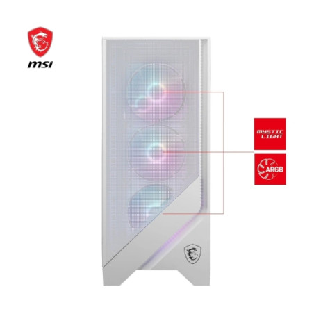 Zone Evil COREGWR75700X_32_2TB_5070 AMD Ryzen 7 5700X/32GB/2Tb SSD Nvme RTX 5070 16Gb Blanco, 3,4 GHz, AMD Ryzen™ 7, 5700X,