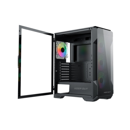 Zone Evil COREG_R75700X_32_2TB_5070 AMD Ryzen 7 5700X/32GB/2Tb SSD Nvme RTX 5070 Negro, 3,4 GHz, AMD Ryzen™ 7, 5700X, 32 GB,