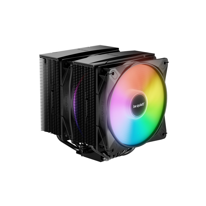 be quiet! BK043 Pure Rock Pro 3 LX Black, Refrigerador de aire, 12 cm, 2000 RPM, 105,1 m³/h, Negro