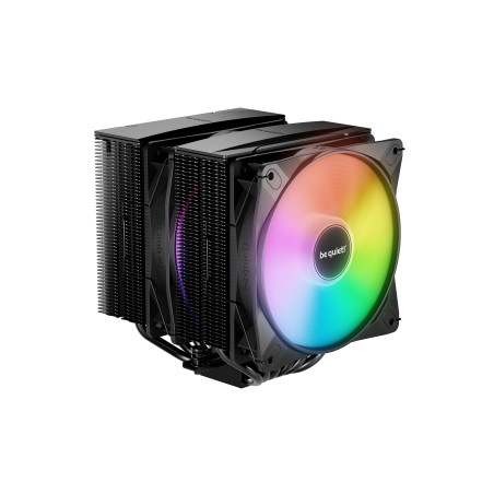 be quiet! BK043 Pure Rock Pro 3 LX Black, Refrigerador de aire, 12 cm, 2000 RPM, 105,1 m³/h, Negro