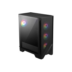 MSI MAG FORGE 121A AIRFLOW MAG FORGE 121A AIRFLOW, Midi Tower, PC, Negro, ATX, ITX, micro ATX, Juego, Azul, Verde, Rojo 2
