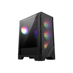 MSI MAG FORGE 121A AIRFLOW MAG FORGE 121A AIRFLOW, Midi Tower, PC, Negro, ATX, ITX, micro ATX, Juego, Azul, Verde, Rojo