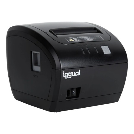 iggual IGG319321 Impresora térmica TP EASY 80 USB+RJ11 WiFi, Transferencia térmica, Impresora de recibos, 203 x 203 DPI, 576