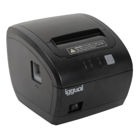 iggual IGG319178 Impresora térmica TP7001 USB+RS232+RJ45, Transferencia térmica, Impresora de recibos, 203 x 203 DPI, 576