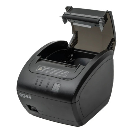 iggual IGG319178 Impresora térmica TP7001 USB+RS232+RJ45, Transferencia térmica, Impresora de recibos, 203 x 203 DPI, 576
