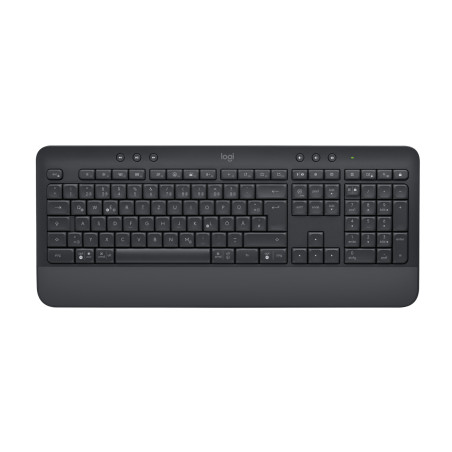 Logitech 920-010994 920-010994, Inalámbrico, Bluetooth, Interruptor de membrana, QWERTZ, Grafito, Ratón incluido