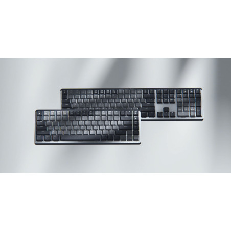 Logitech 920-010748 920-010748, Inalámbrico, RF Wireless + Bluetooth, Interruptor mecánico, QWERTZ, LED, Grafito
