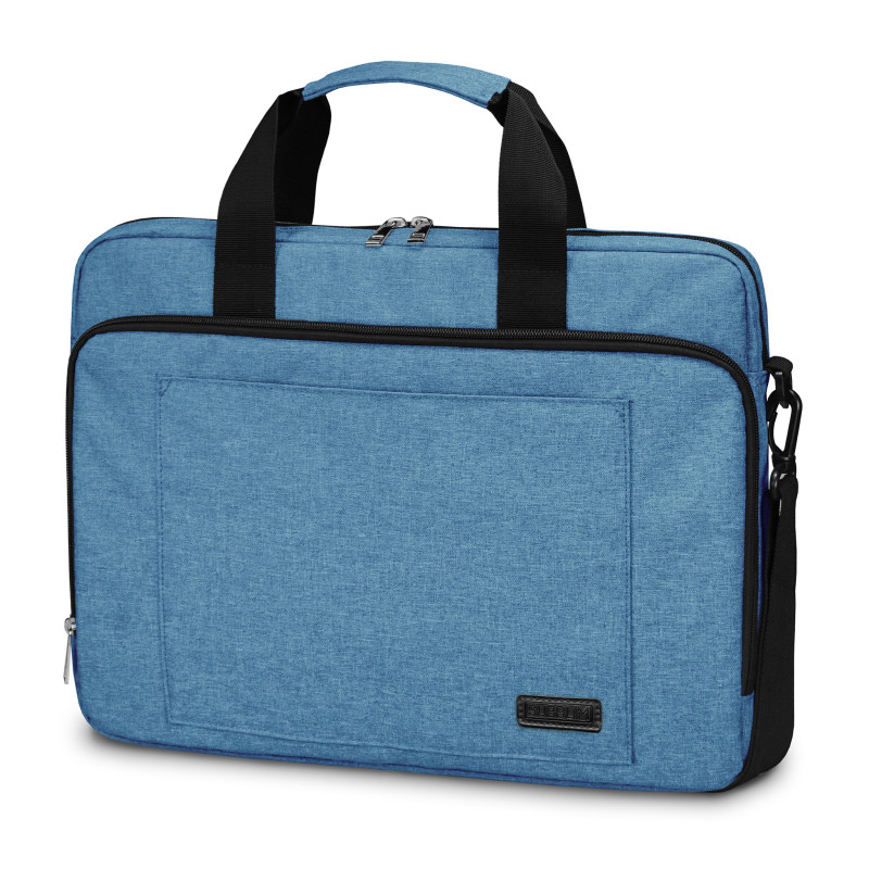 SUBBLIM SUBLB-4APLB11 Maletín Ordenador Air Padding Laptop bag 15,6" Azul, Maletín Toploader, 39,6 cm (15.6"), Tirante para