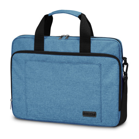 SUBBLIM SUBLB-4APLB11 Maletín Ordenador Air Padding Laptop bag 15,6" Azul, Maletín Toploader, 39,6 cm (15.6"), Tirante para