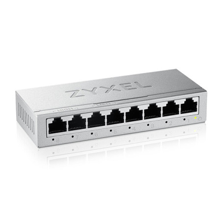 Zyxel GS-108BV5-EU0101F GS-108BV5-EU0101F, No administrado, L2, Gigabit Ethernet (10/100/1000)