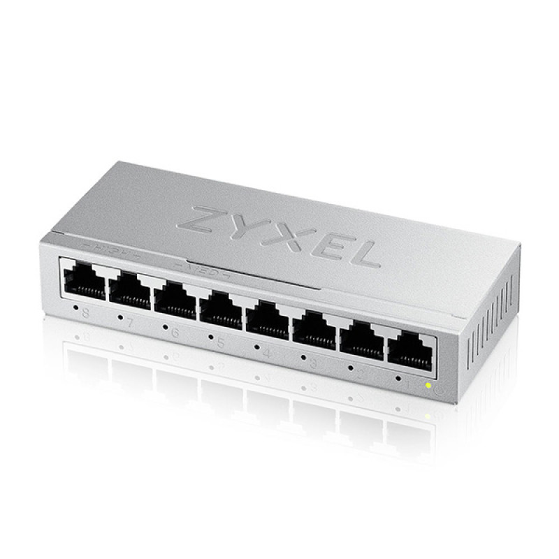 Zyxel GS-108BV5-EU0101F GS-108BV5-EU0101F, No administrado, L2, Gigabit Ethernet (10/100/1000)