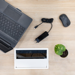 TooQ TQLC-USBCGAN100PD-C Cargador de portátil GAN USB-C PD 100W, Negro, Interior, Corriente alterna, 20 V, 5 A, 1,8 m, Negro 2