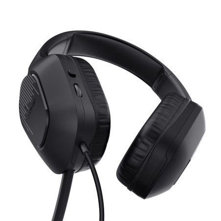 Trust 25117 GXT 790, Alámbrico, Juego, 244 g, Auriculares, Negro