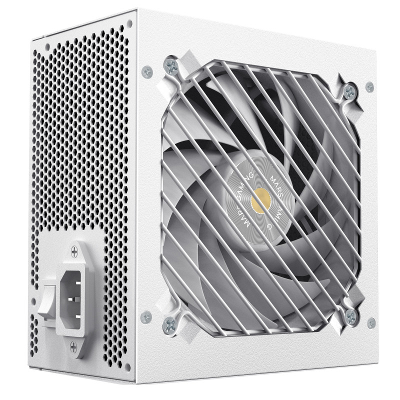 Mars Gaming MPZE750SI MPZE750SI, Fuente Alimentación ATX 750W, 10 Años Garantía, 80 Plus Silver, +87% Eficiencia,