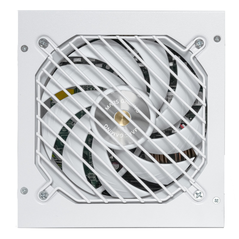 Mars Gaming MPB550SIW MPB550SI, Fuente Alimentación PC ATX 550W, 7 Años Garantía, 80Plus Bronze 230V, 90% Eficiencia,