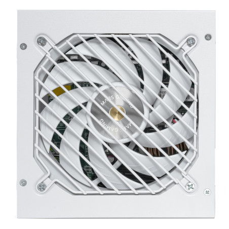 Mars Gaming MPB550SIW MPB550SI, Fuente Alimentación PC ATX 550W, 7 Años Garantía, 80Plus Bronze 230V, 90% Eficiencia,