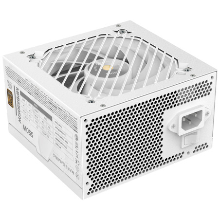 Mars Gaming MPB550SIW MPB550SI, Fuente Alimentación PC ATX 550W, 7 Años Garantía, 80Plus Bronze 230V, 90% Eficiencia,