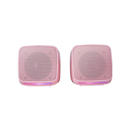 Mars Gaming MSPROP MS-PRO, Altavoces Compactos 10W, Iluminación RGB Flow Dinámica, Altavoz PC con Caja de Control y Entrada