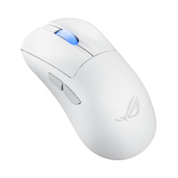 ASUS 90MP03N0-BMUA10 ROG Keris II Ace Wireless AimPoint White, mano derecha, Óptico, RF Wireless + Bluetooth + USB Type-A, 2