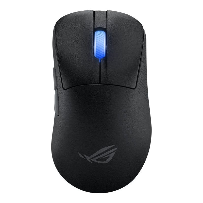 ASUS 90MP03N0-BMUA00 ROG Keris II Ace Wireless AimPoint Black, mano derecha, Óptico, RF Wireless + Bluetooth + USB Type-A,