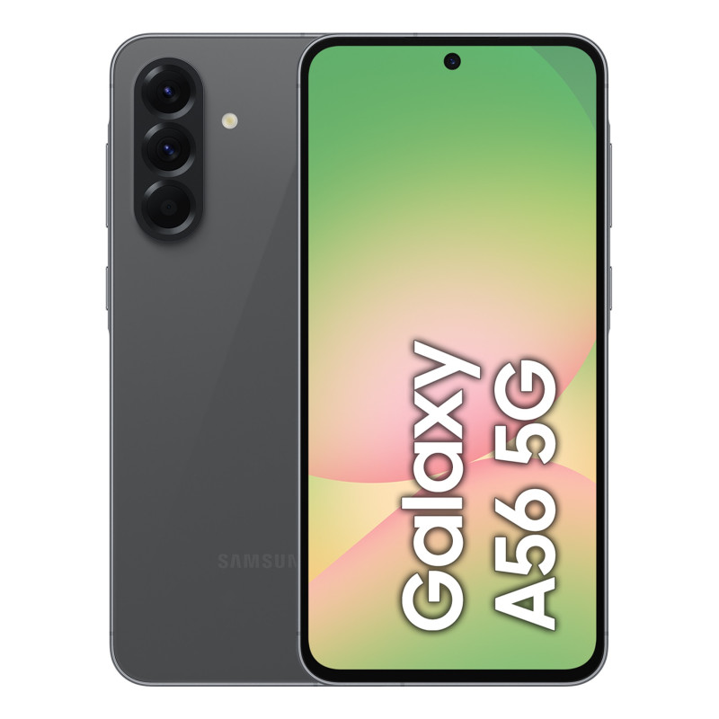 Samsung SM-A566BZKCEUB Galaxy A56 5G, 17 cm (6.7"), 8 GB, 256 GB, 50 MP, Android 15, Grafito