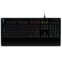 Logitech G 920-008087 920-008087, Completo (100%), Alámbrico, USB, QWERTZ, LED RGB, Negro