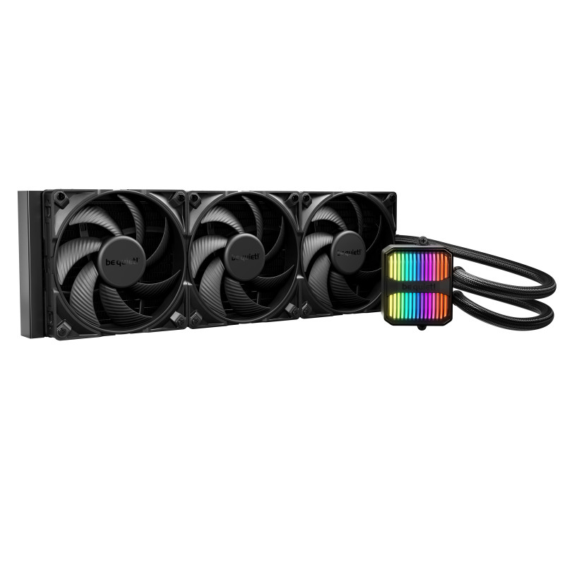 be quiet! BW026 Silent Loop 3 420 mm, Sistema de refrigeración líquida todo en uno, 14 cm, 133,2 m³/h, Negro