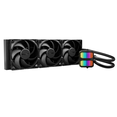 be quiet! BW026 Silent Loop 3 420 mm, Sistema de refrigeración líquida todo en uno, 14 cm, 133,2 m³/h, Negro