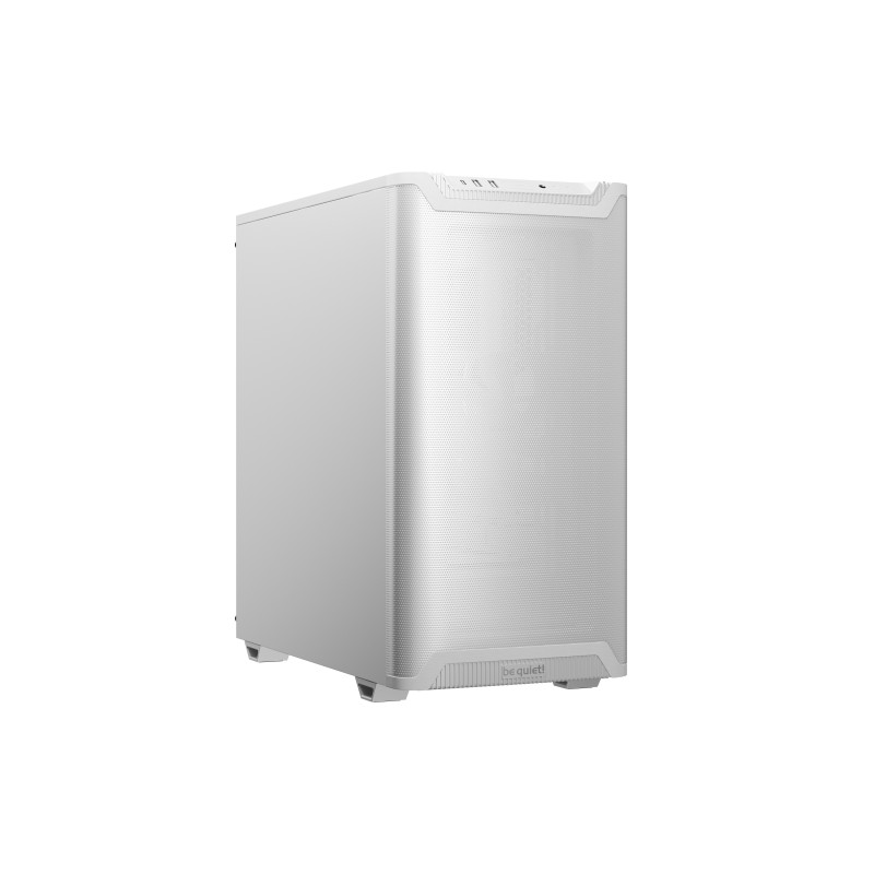 be quiet! BG075 PURE BASE 501 Airflow White, Midi Tower, PC, Blanco, ATX, micro ATX, Mini-ITX, Acrilonitrilo butadieno estireno