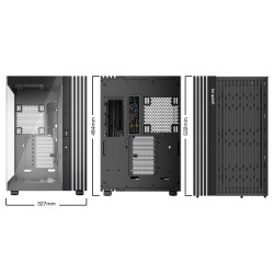 be quiet! BGW69 LIGHT BASE 900 DX Black, Full Tower, PC, Negro, ATX, EATX, micro ATX, Mini-ATX, XL-ATX, Acrilonitrilo butadieno 2