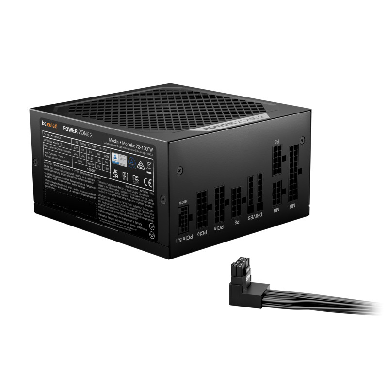 be quiet! BP008EU POWER ZONE 2 1000W, 1000 W, 100 - 240 V, 1070 W, 50/60 Hz, 13 A, 6,5 A
