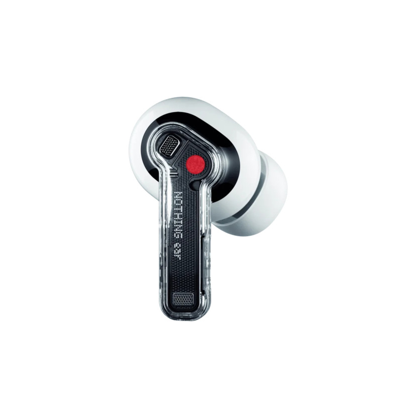 Nothing A10600062 Ear, True Wireless Stereo (TWS), Llamadas/Música, Auriculares, Transparente, Blanco