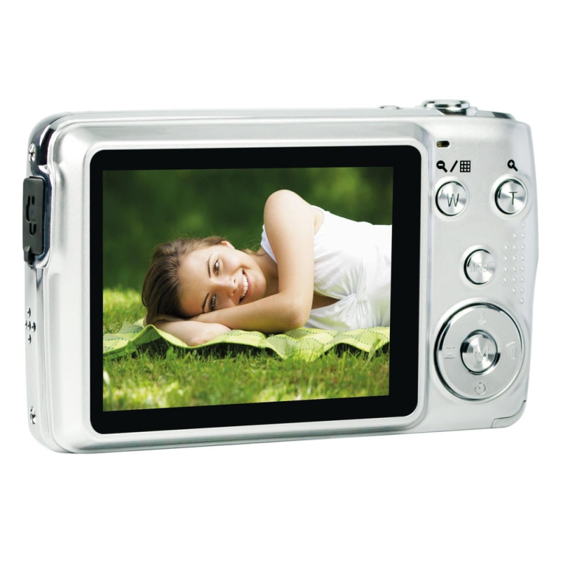 AgfaPhoto DC8200SL Compact DC8200, 18 MP, 4896 x 3672 Pixeles, CMOS, 8x, Full HD, Plata