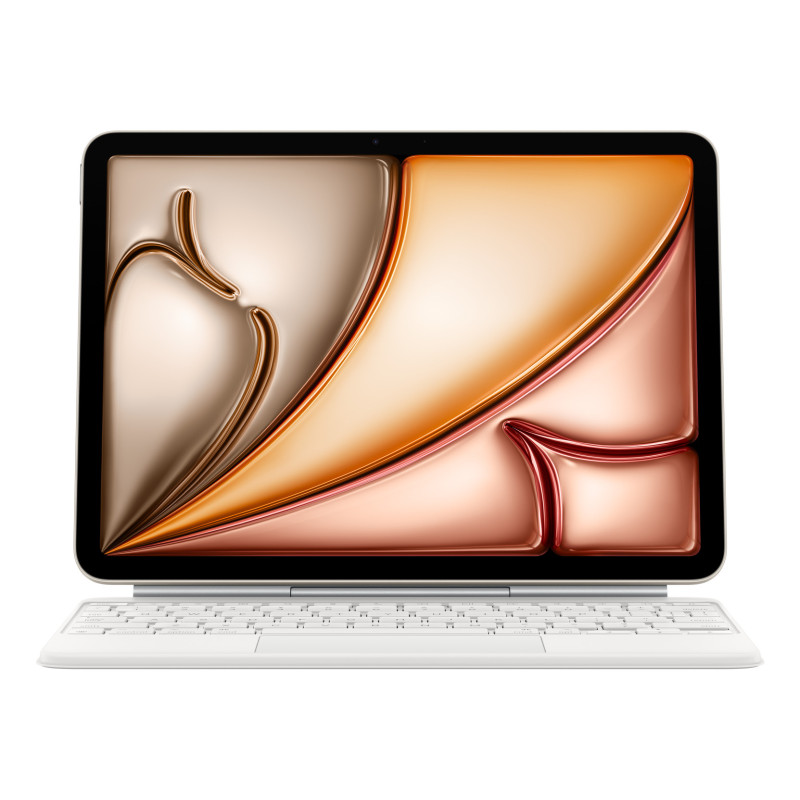 Apple MDFV4Y/A Magic Keyboard, QWERTY, Español, Trackpad, Switch de tecla de tijera, Apple, iPad Air 11-inch (M3) iPad Air