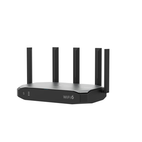 Ruijie Networks RG-EG105GW-X RG-EG105GW-X, Wi-Fi 6 (802.11ax), Doble banda (2,4 GHz / 5 GHz), Ethernet, Negro, Gris, Router de