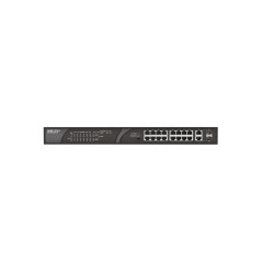 Ruijie Networks RG-ES118S-LP RG-ES118S-LP, No administrado, Fast Ethernet (10/100), Energía sobre Ethernet (PoE), Montaje en