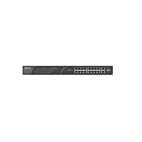 Ruijie Networks RG-ES118S-LP RG-ES118S-LP, No administrado, Fast Ethernet (10/100), Energía sobre Ethernet (PoE), Montaje en