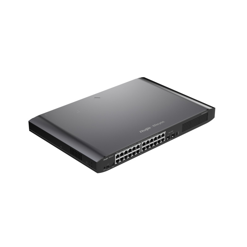 Ruijie Networks RG-ES226GC-P RG-ES226GC-P, Gestionado, L2, Gigabit Ethernet (10/100/1000), Energía sobre Ethernet (PoE)