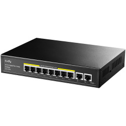 Cudy GS1010PE GS1010PE, Gigabit Ethernet (10/100/1000), Energía sobre Ethernet (PoE), Montaje en rack, Montaje de pared 2