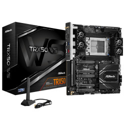 Asrock 90-MXBN40-A0UAYZ TRX50 WS, AMD, Socket sTR5, AMD Ryzen Threadripper 1000 Series, DDR5-SDRAM, 1 TB, DIMM
