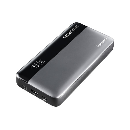 Intenso 7350060 7350060, 25000 mAh, Ión de litio, Power Delivery, 140 W, Negro, Gris