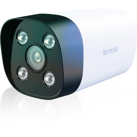 Tenda IT7-PCS-4 IT7-PCS-4, Cámara de seguridad IP, Exterior, Alámbrico, CE RoHs FCC, Techo/pared, Negro, Blanco