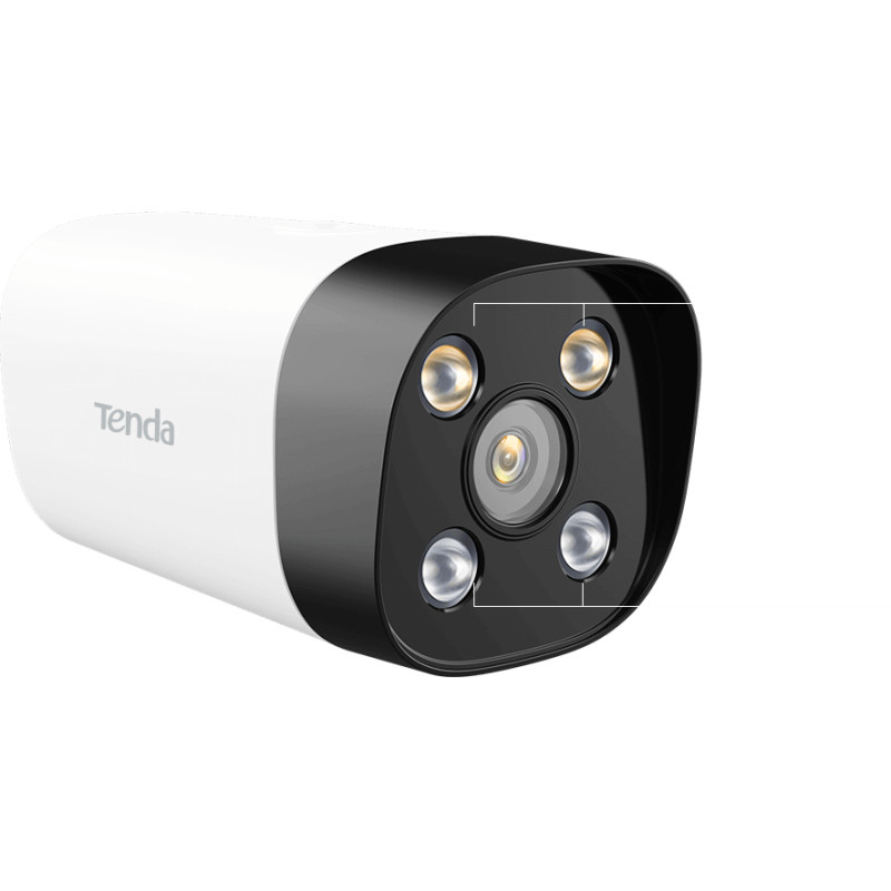 Tenda IT7-PCS-4 IT7-PCS-4, Cámara de seguridad IP, Exterior, Alámbrico, CE RoHs FCC, Techo/pared, Negro, Blanco