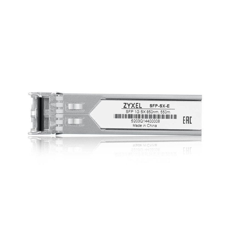 Zyxel SFP-SX-E-ZZBD01F SFP-SX-E, Fibra óptica, 1000 Mbit/s, SFP, LC, 550 m, 850 nm